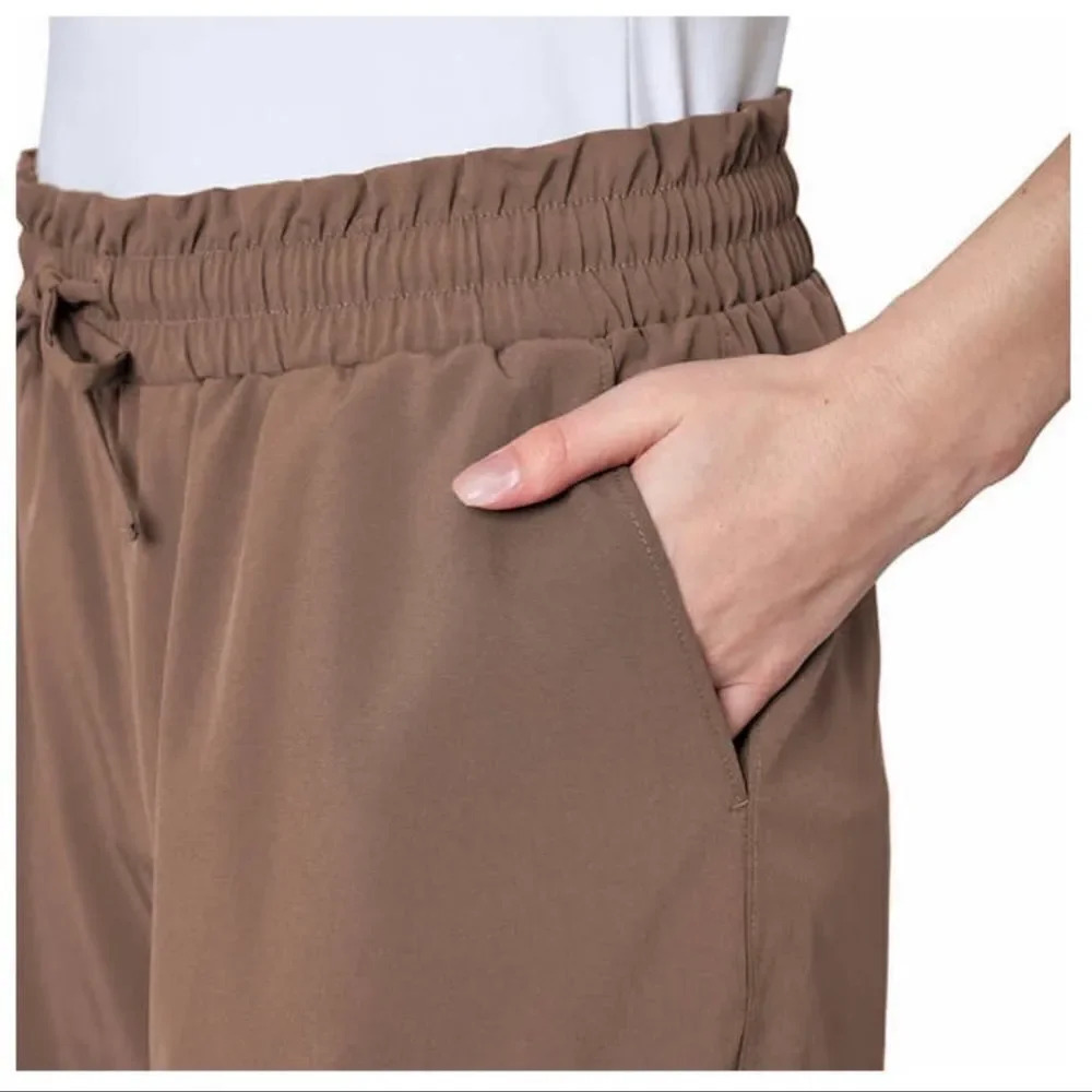 Mondetta Ladies' Woven Short Tan Large New - Picture 3 of 6